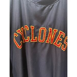 Russell Athletic ISU Cyclone v neck pullover jacket men’s XXL